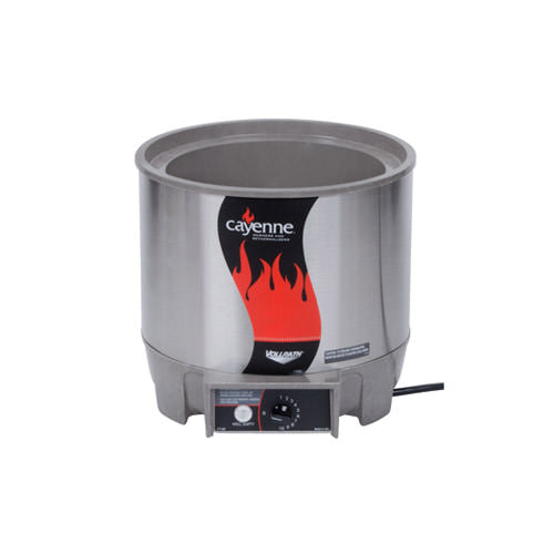Vollrath 72117 Cayenne Heat 'N Serve 7 Qt Soup Kettle Rethermalizer
