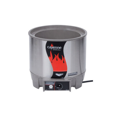 Vollrath 72117 Cayenne Heat 'N Serve 7 Qt Soup Kettle Rethermalizer