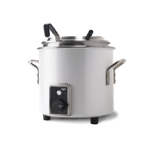 Vollrath 7217250 10 Lt Retro Soup Kettle White