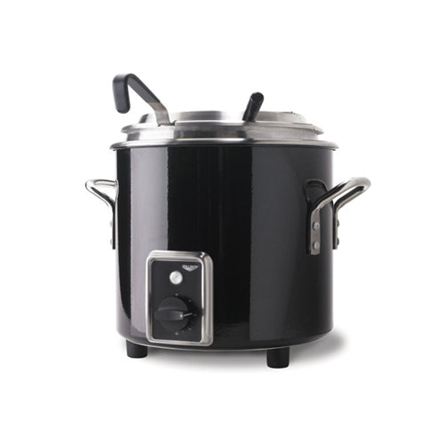 Vollrath 7217260 10 Lt Retro Soup Kettle Black