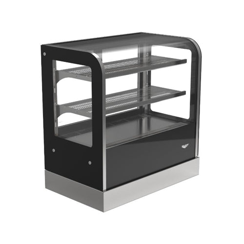 Vollrath HDCCB-36 36" Curved Glass Countertop Heated Display Case