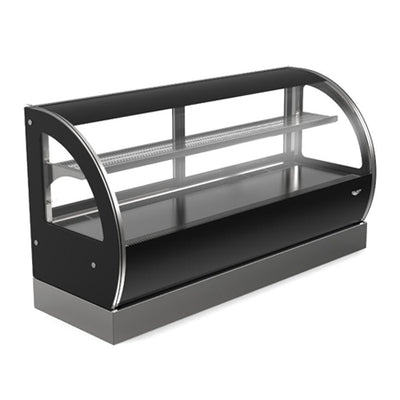 Vollrath HDCCV-60 60" Curved Glass Countertop Heated Display Case