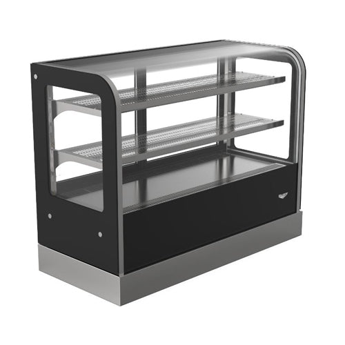 Vollrath RDCCB-48 48″ Cubed Glass Countertop Display Refrigerator