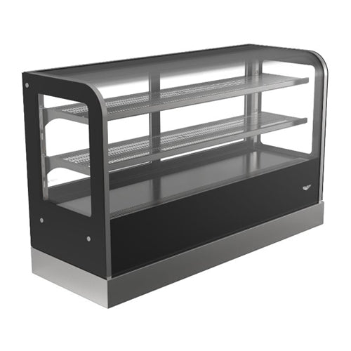 Vollrath RDCCB-60 60″ Cubed Glass Countertop Display Refrigerator