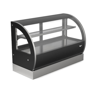 Vollrath RDCCV-48 48″ Curved Glass Countertop Display Refrigerator