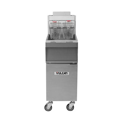 Vulcan 1GR85M 85 Lb High Efficiency Floor Tube Fired Natural Gas Fryer