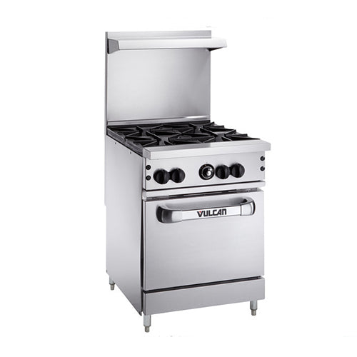 Vulcan Endurance 24S-4B 24" Propane Gas Range With 4 Open Burner