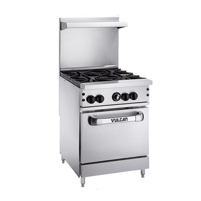 Vulcan Endurance 24S-4B 24" Propane Gas Range With 4 Open Burner