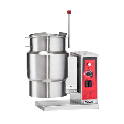 Vulcan K6ETT 6 Gallon Electric Tilting Steam Kettle - 1Ph, 240V