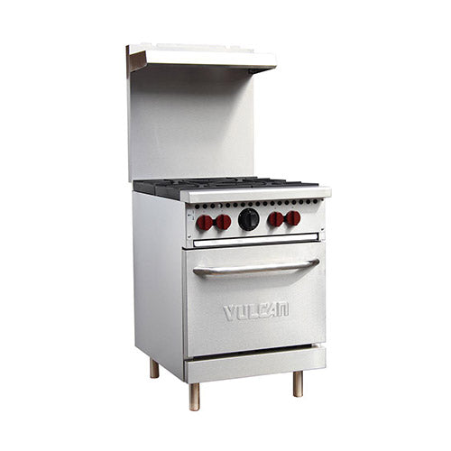 Vulcan SX24-4B 24″ Natural Gas Range With 4 Open Burner