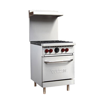 Vulcan SX24-4B 24″ Natural Gas Range With 4 Open Burner