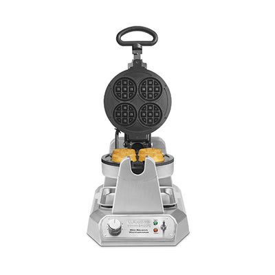 Waring-WMB400X-Mini-Belgian-Waffle-Maker-Open