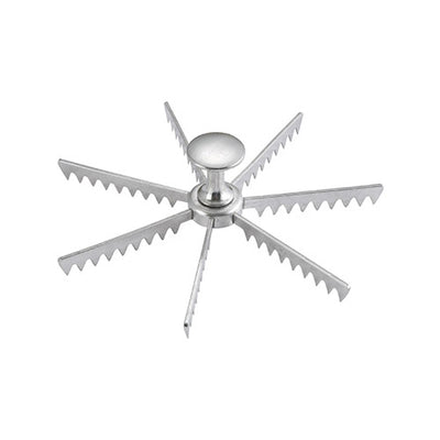 Winco APM-07 7 Cut Aluminum Cake Marker