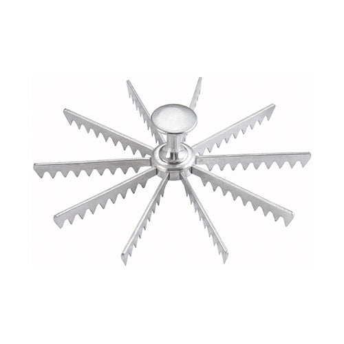 Winco APM-10 10 Cut Aluminum Cake Marker