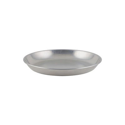 Winco ASFT-20 19 3/4" Round Aluminum Seafood Tray