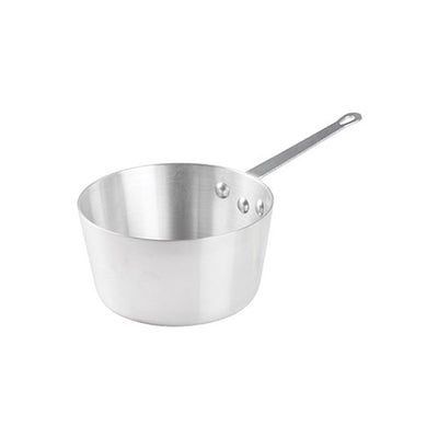 Winco ASP-3 3 3/4 Qt Tapered Aluminum Heavyweight Sauce pan
