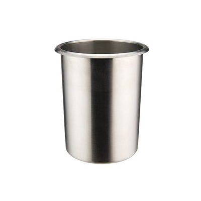 Winco BAMN-4.25 4 1/4 Qt Satin Finish Stainless Steel Bain Marie Pot