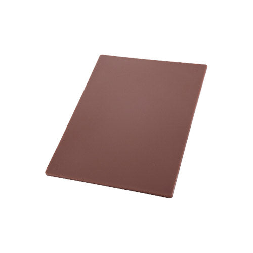 Winco CBBN-1218 12″ x 18″ x 1/2″ Brown Cutting Board