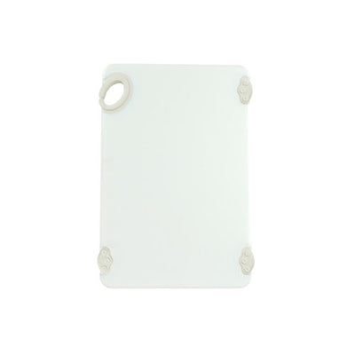 Winco CBN-1218WT 12″ x 18″ White Plastic Cutting Board With Hook