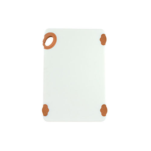 Winco CBN-1824BN 18″ x 24″ Brown Plastic Cutting Board With Hook