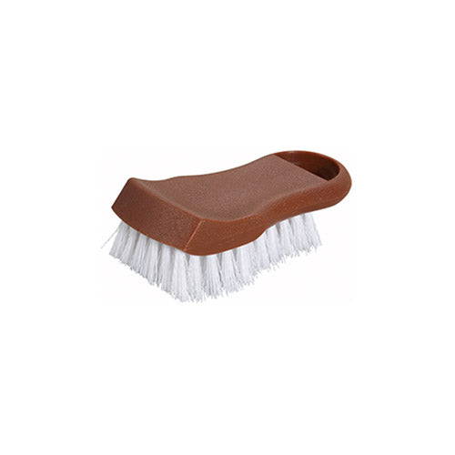 Winco CBR-BN 6 1/2" Brown Cutting Board Brush