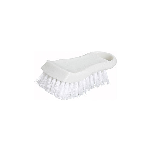 Winco CBR-WT 6 1/2" White Cutting Board Brush