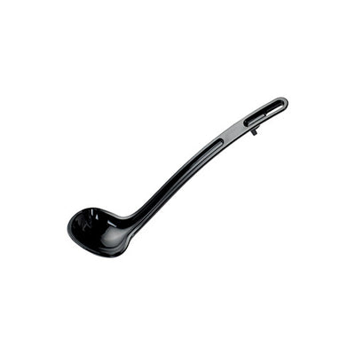 Winco CVLD-8K 3/4 Oz Black Polycarbonate Serving Ladle