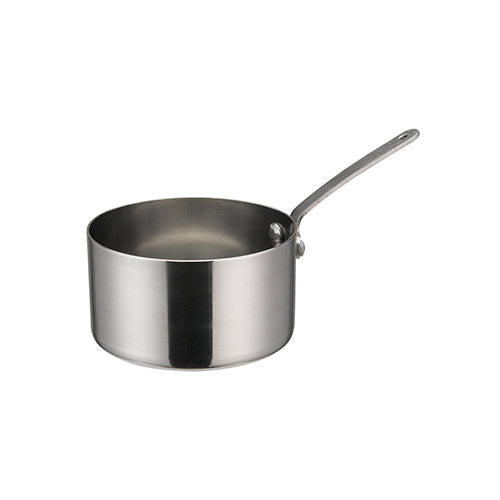 Winco DCWA-104S 3 1/2" x 2" Stainless Steel Mini Sauce Pan