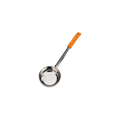 Winco FPSN-8 8 Oz Orange Solid Stainless Steel Portion Controller