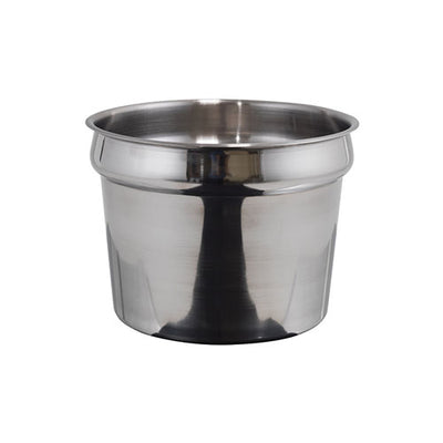 Winco INS-11.0M 11 Qt Stainless Steel Inset Pan