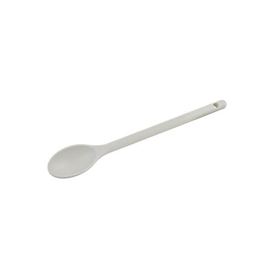 Winco NS-12W 12" Off-White Nylon Heat Resistant Spoon