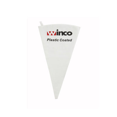 Winco PBC-12 12" Cotton Pastry Bag With Plastic Coating