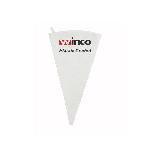 Winco PBC-24 24" Cotton Pastry Bag With Plastic Coating