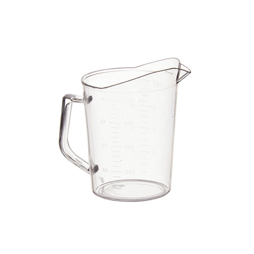 Winco PMU-100 1 Qt Pint Polycarbonate Measuring Cup