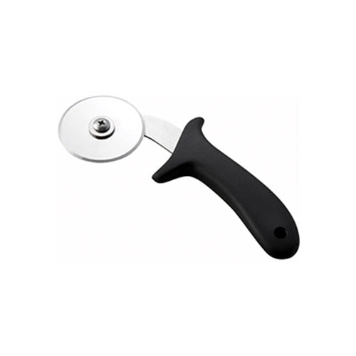 Winco PPC-4 4" Pizza Cutter with Black Handle