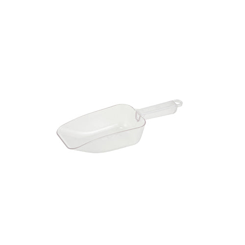 Winco PS-20 20 Oz Clear Polycarbonate Scoop