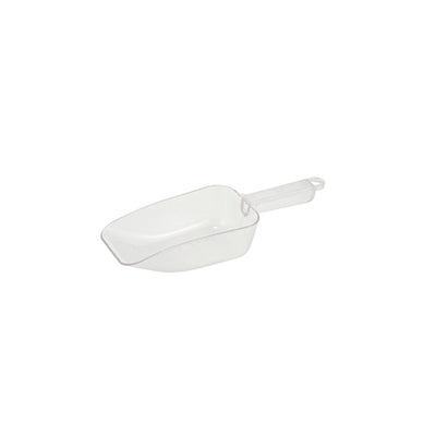 Winco PS-20 20 Oz Clear Polycarbonate Scoop