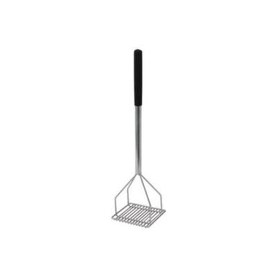 Winco PTMP-18S 17 3/4" Square Potato Masher with Plastic Handle