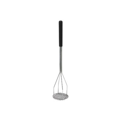 Winco PTMP-24R 24 1/2" Round Potato Masher with Plastic Handle