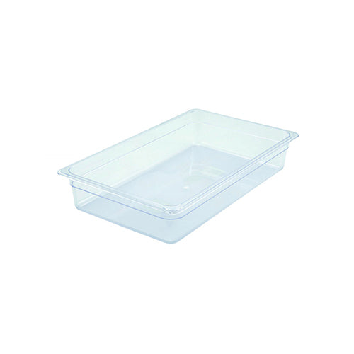 Winco SP7104 Full Size Polycarbonate Food Pan - 4" Deep