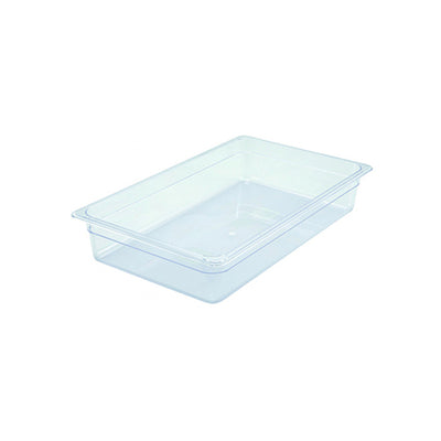 Winco SP7104 Full Size Polycarbonate Food Pan - 4" Deep