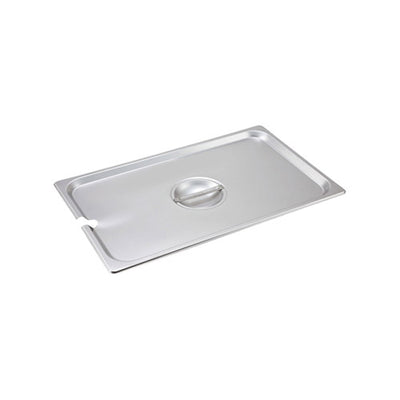 Winco SPCF Full Size Stainless Steal Slotted Steam Table / Hotel Pan Cover