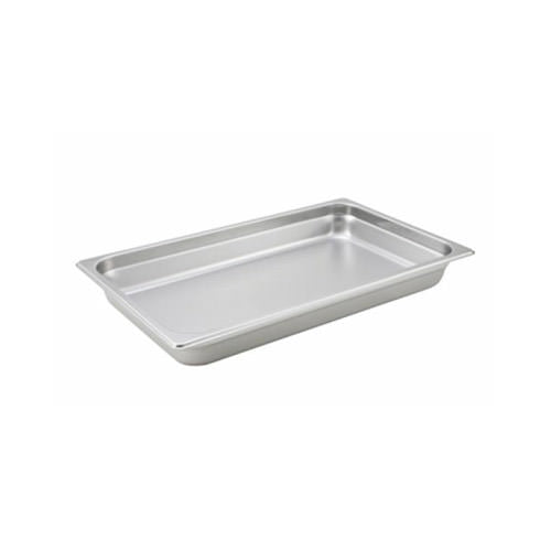 Winco SPJH-102 Full Size Heavy Weight Steam Table / Hotel Pan - 2" Deep