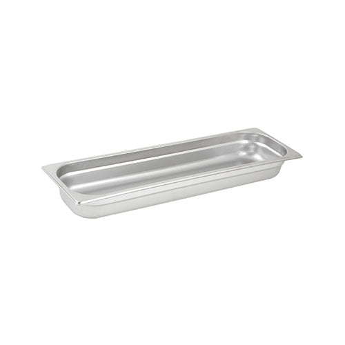 Winco SPJH-2HL Half Long Size Stainless Steel Steam Table / Hotel Pan - 2 1/2" Deep