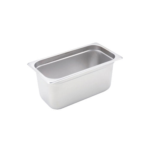 Winco SPJH-306 1/3 Size Heavy Weight Steam Table / Hotel Pan - 6" Deep