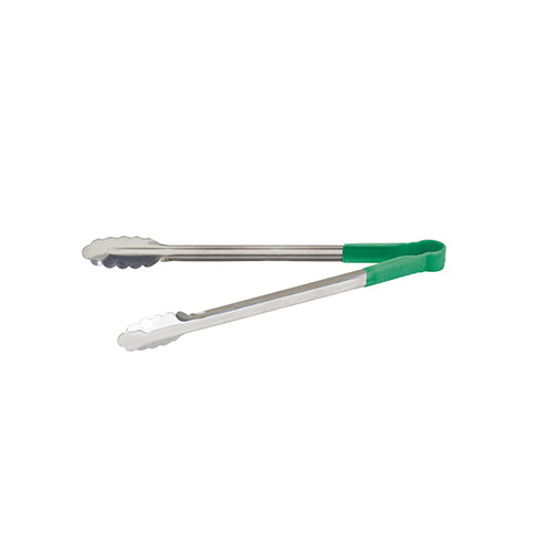 Winco UTPH-16G 16" Green Heat Resistant Utility Tong
