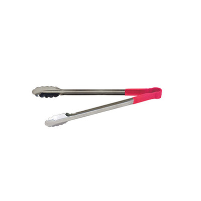 Winco UTPH-16R 16" Red Heat Resistant Utility Tong