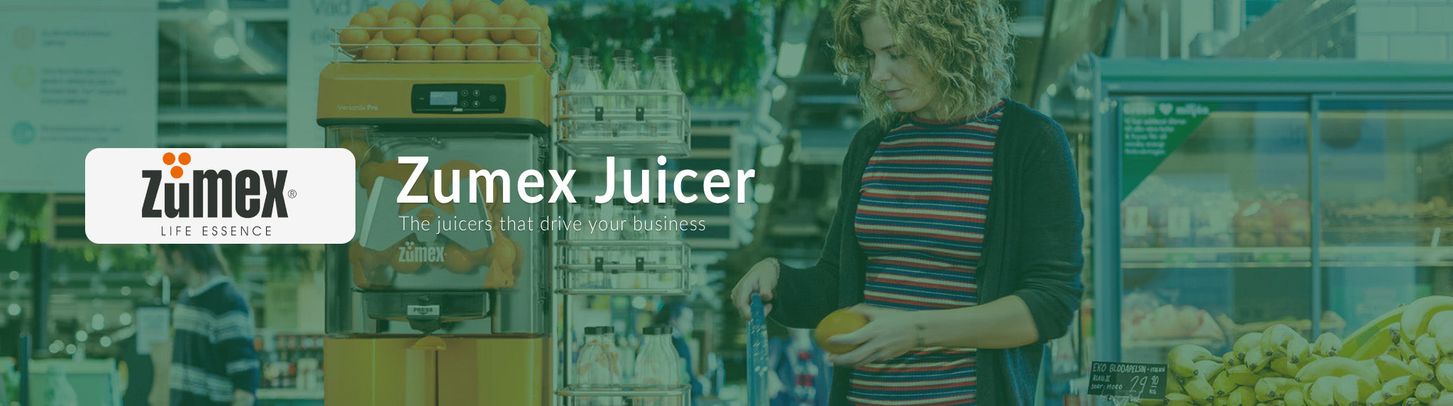 Zumex supplier banner