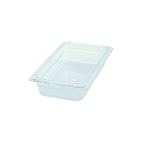 Winco SP7302 1/3 Size Polycarbonate Food Pan - 2 1/2'' Deep