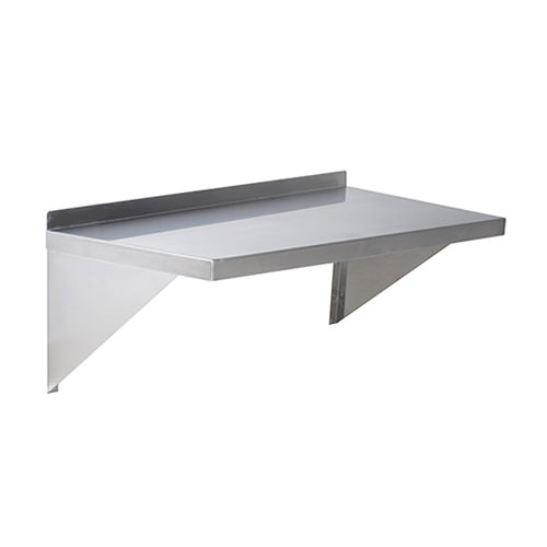Commercial Stainless Steel Wall Mount Shelf 12 x 48 